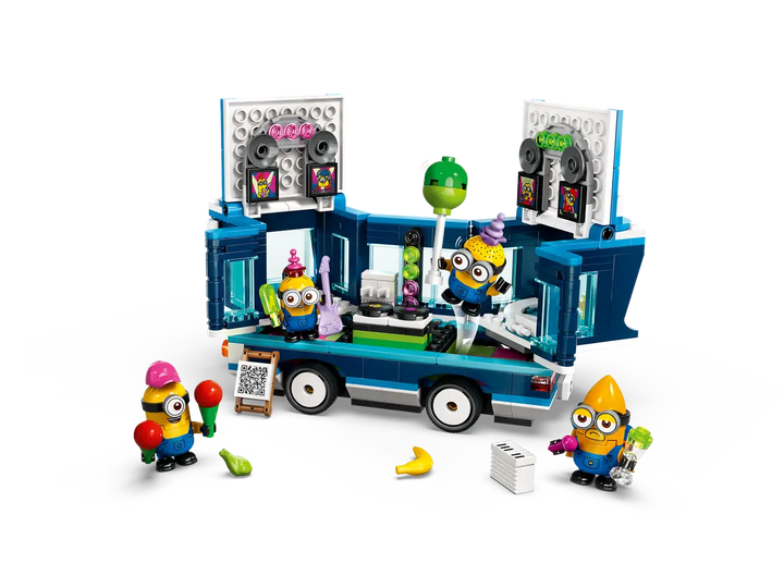 Lego Minions Music Party Bus