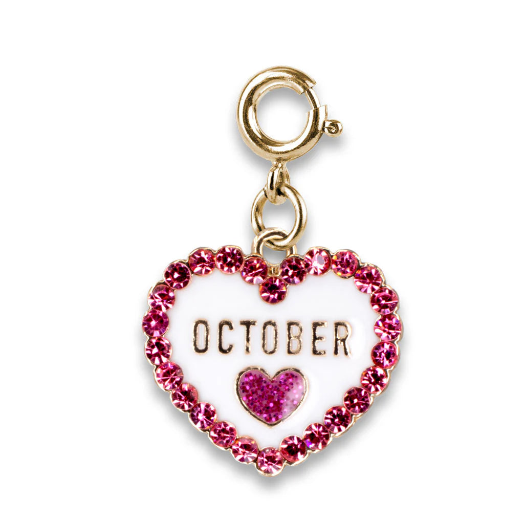 CHARM IT! Gold October Birthstone Charm