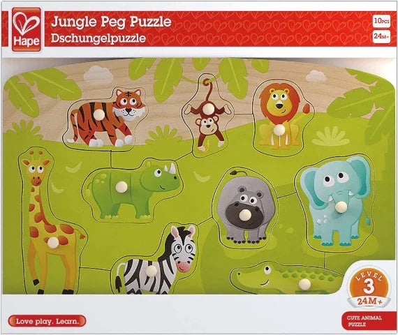 Hape Jungle Peg Puzzle