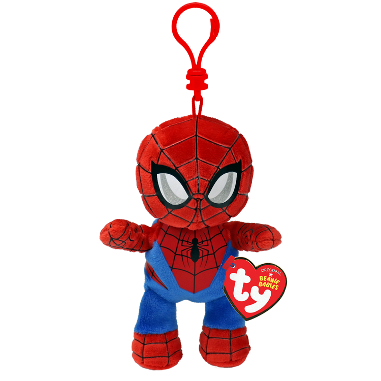 Ty Beanie Boos Spider-Man 5" Plush Clip