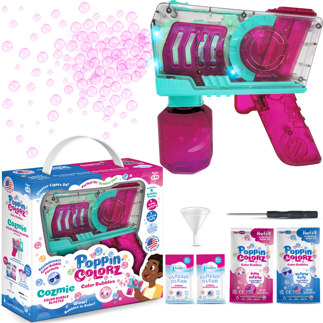 Poppin Colorz Cozmic Colour Bubble Blaster