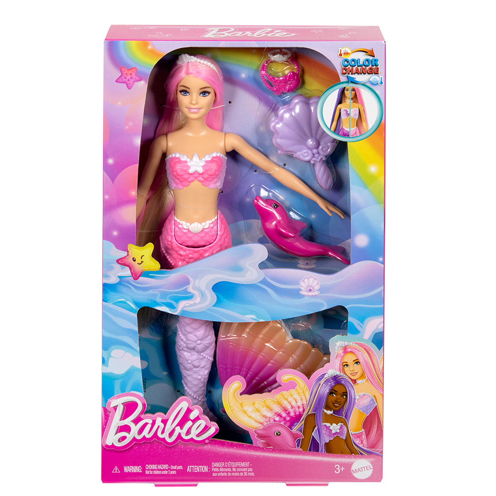 Barbie - Colour Magic Mermaid Blond Doll