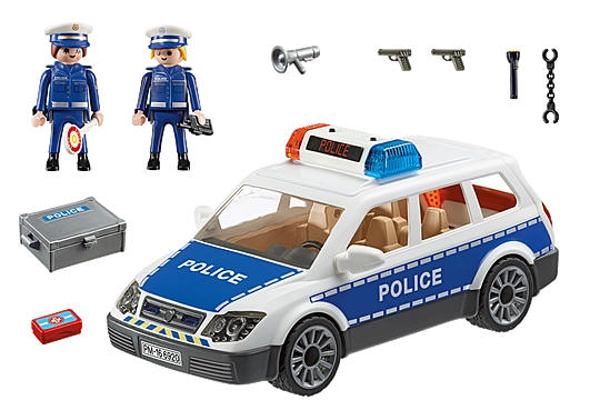 Playmobil Action Heroes Police Emergency Vehicle with Lights and Sounds