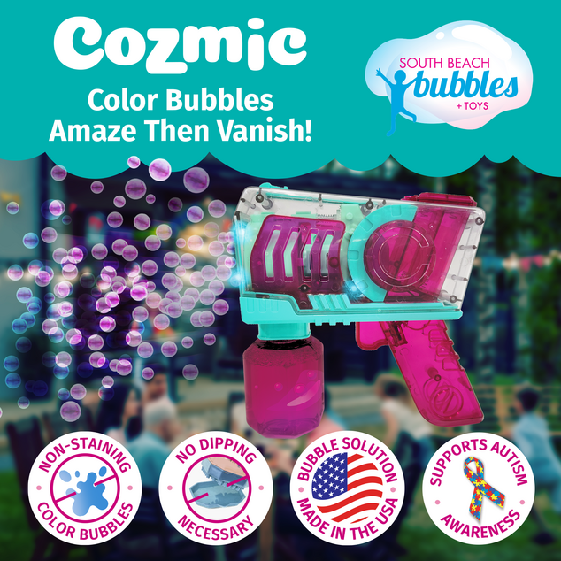 Poppin Colorz Cozmic Colour Bubble Blaster