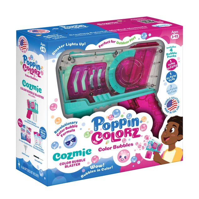 Poppin Colorz Cozmic Colour Bubble Blaster