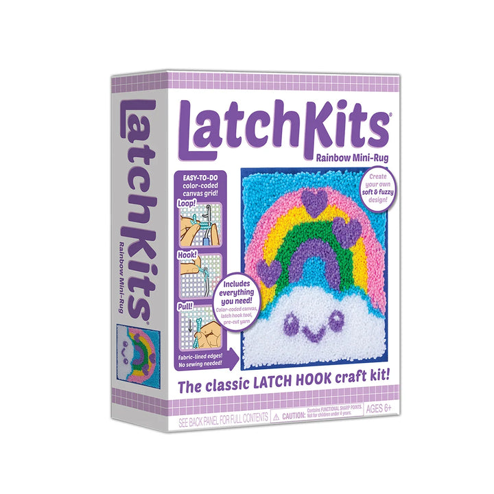 Latch Kits Rainbow Mini Rug