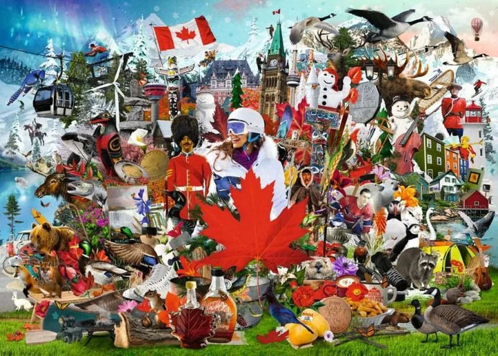 Ravensburger Oh, Canada! Jigsaw Puzzle 1000pc