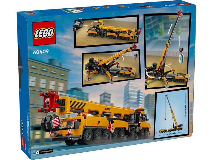 Lego® City Yellow Mobile Construction Crane