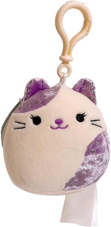 Squishmallow 3.5" Clip Spring Velvet Rune