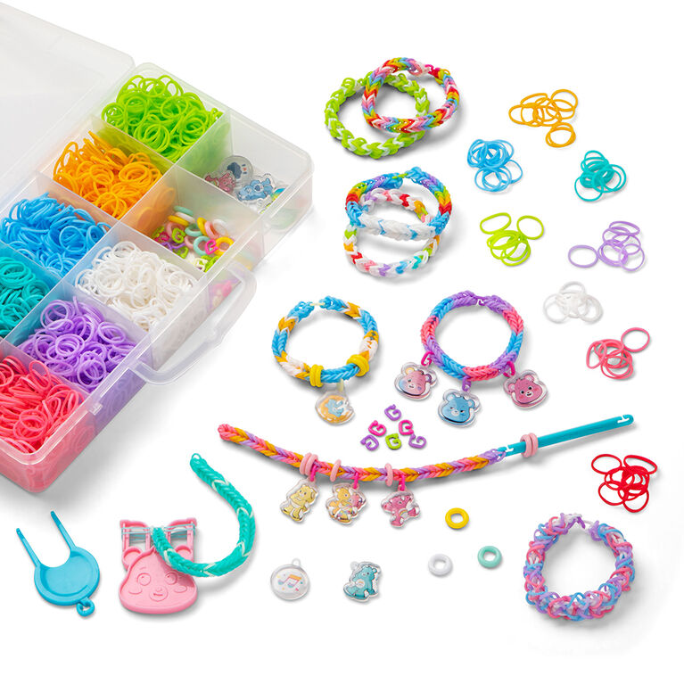 Rainbow Loom Care Bears Cute-Tique Sharing Is Caring