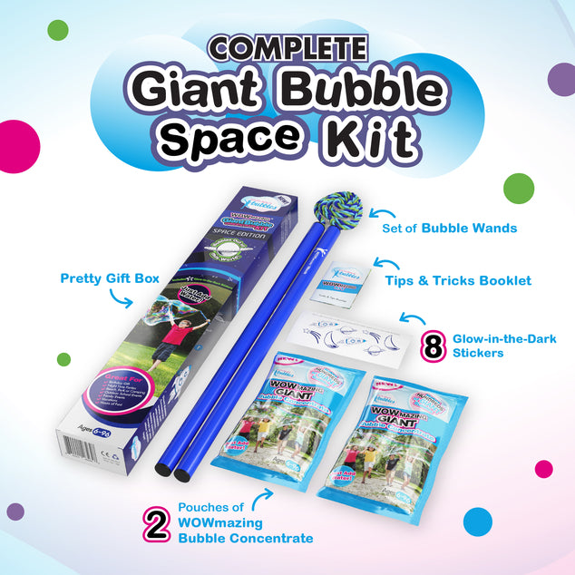 WOWmazing Space Edition Giant Bubble Concentrate Kit