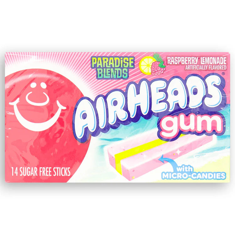 Airheads Gum - Paradise Blend Raspberry Lemonade