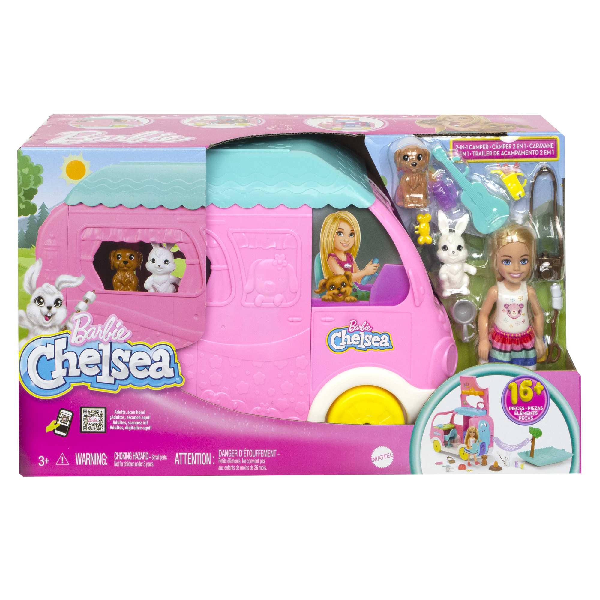 Barbie playset camper online