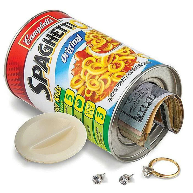 Spaghettios Can Decoy Secret Safe