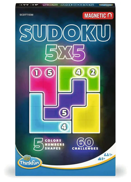 Sudoku 5 x 5 Magnetic Travel Puzzle