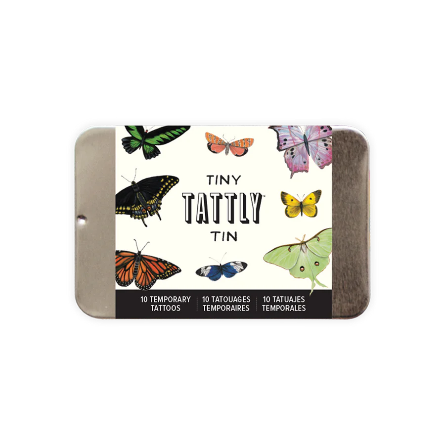 Tattly Tiny Butterfly Tattoo Tin