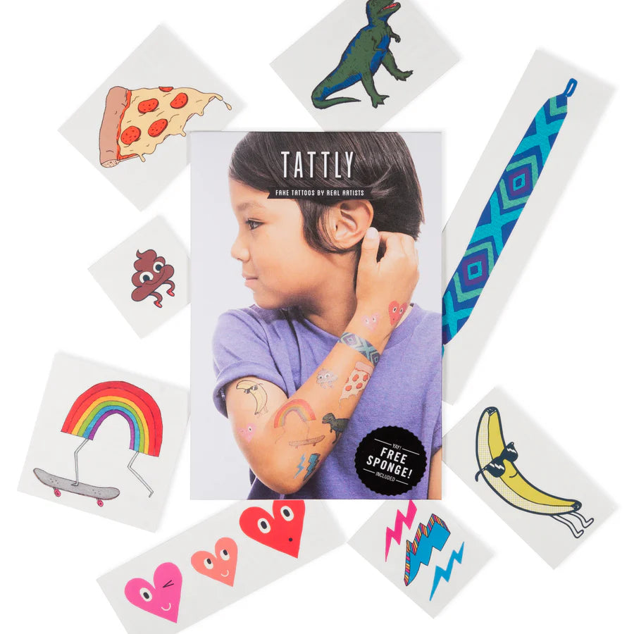 Tattly Kids Mix Three Tattoo Set