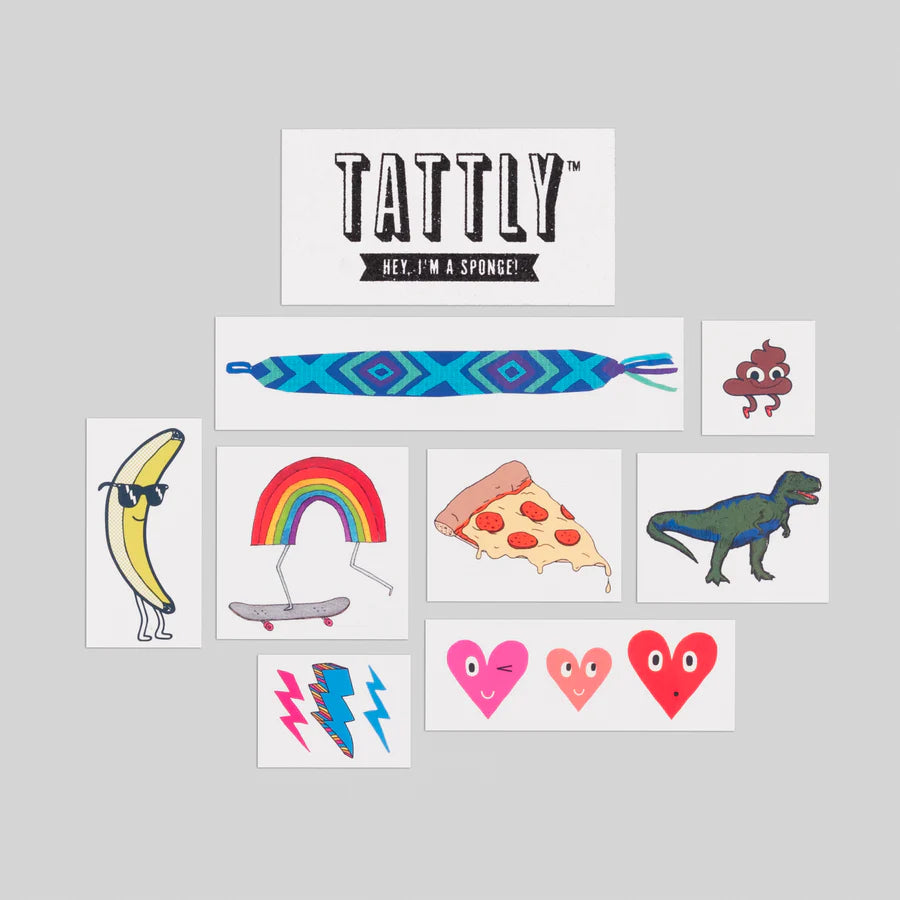 Tattly Kids Mix Three Tattoo Set