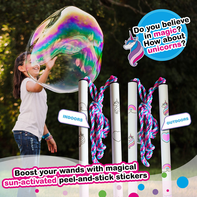 WOWmazing Unicorn Edition Giant Bubble Concentrate Kit