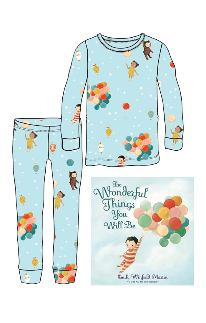 Books To Bed Wonderful Things You Will Be Pajama Set