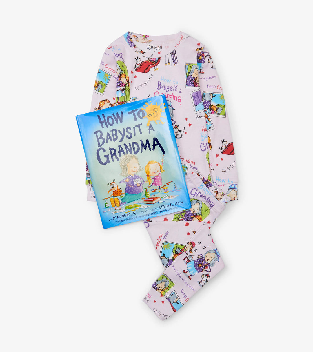 Books To Bed How To Babysit A Grandma Pajama Set