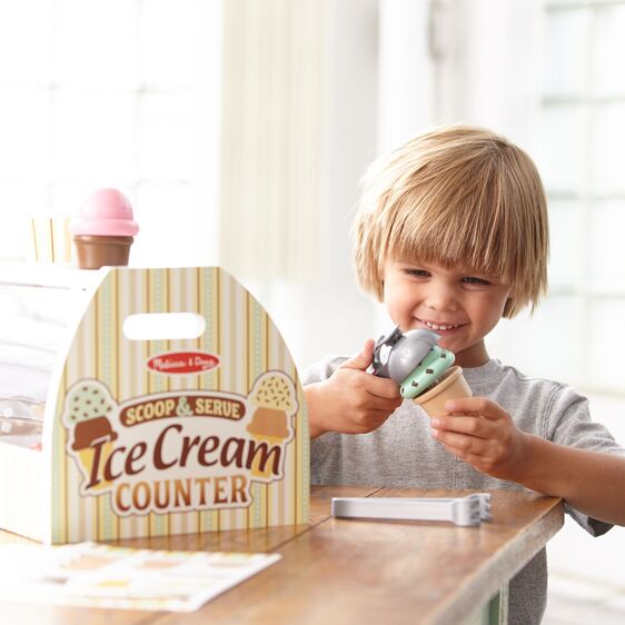 Melissa and doug scoop sale and serve ice cream counter