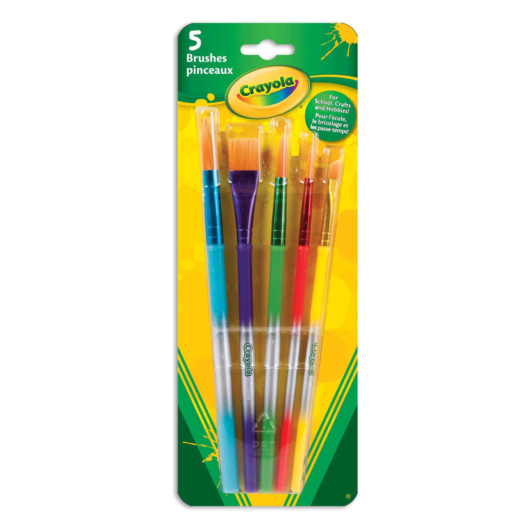 Crayola Variety Brush Set 5 Count