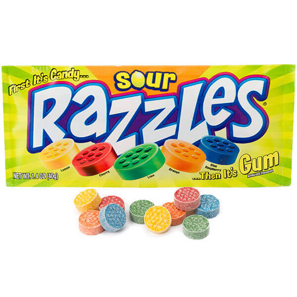 Razzles Sour Candy