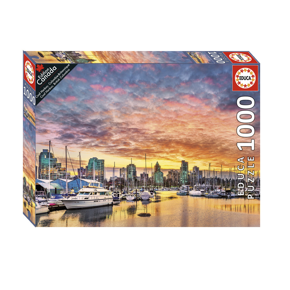 Educa Coal Harbor British Columbia Jigsaw Puzzle 1000pc- FINAL SALE