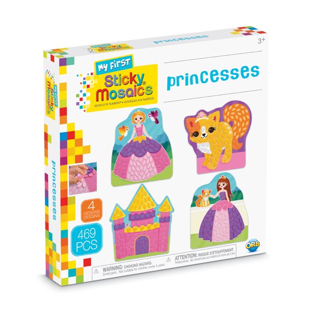 My First Sticky Mosaics: Princesses