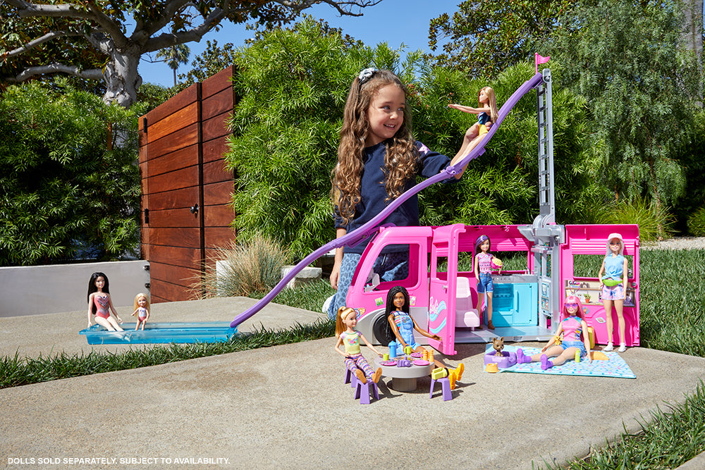 Barbie dream camper van online