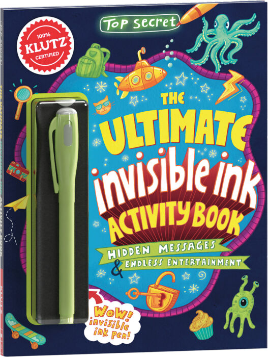 Klutz: Top Secret: The Ultimate Invisibile Ink Activity Book