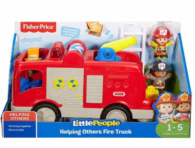 Little People Helping Others Fire Truck