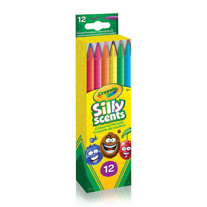 Crayola Silly Scents Twistables Coloured Pencils 12 Pack