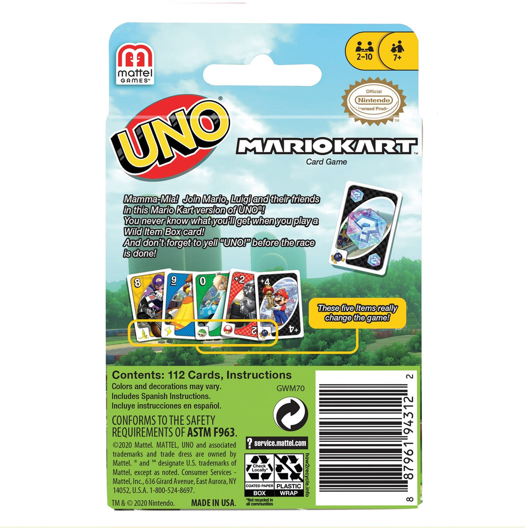 Uno Mario Kart