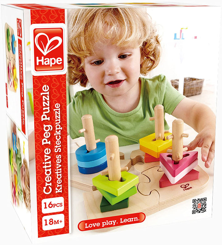 Hape Creative Peg Puzzle