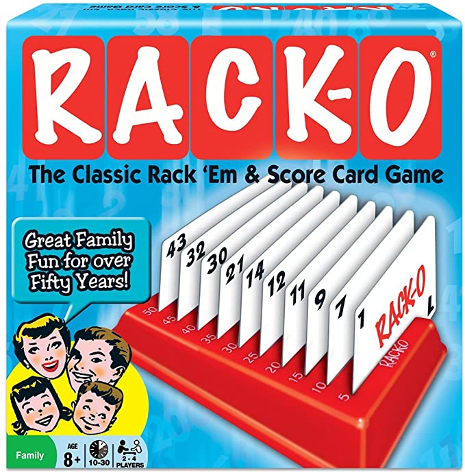 Rack-O Card Game