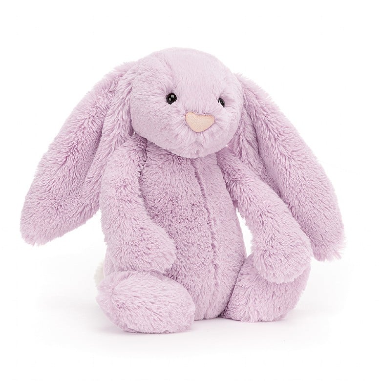 Jellycat Bashful Lilac Bunny (Medium)