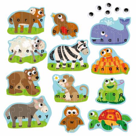 Headu Montessori My First Words Puzzles