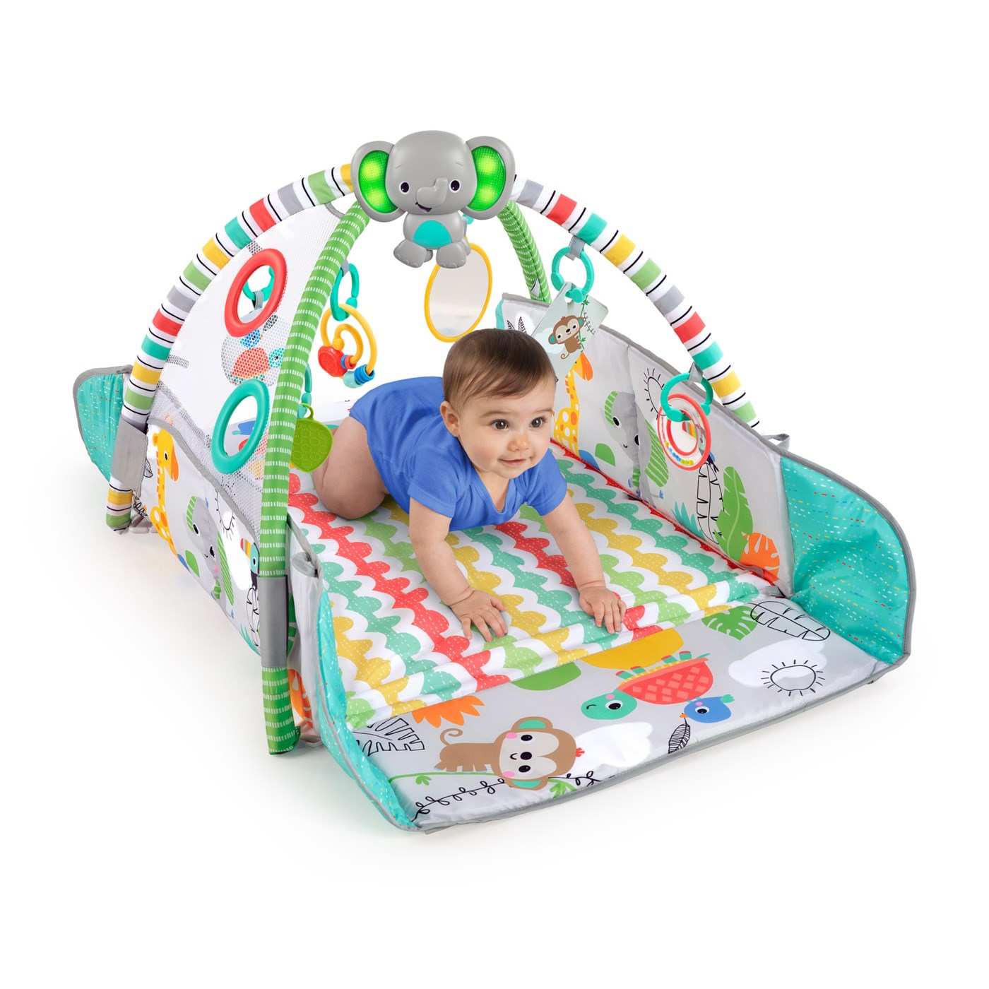 Bright starts 5 in 1 store play gym