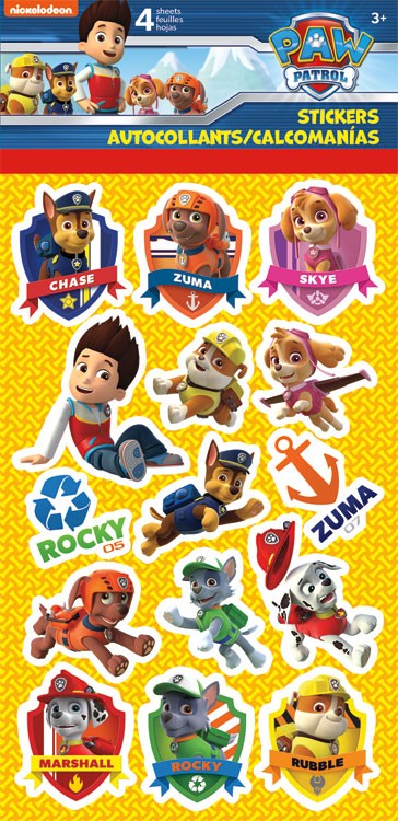 Paw Patrol Stickers