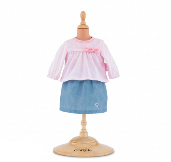 Corolle Baby Doll Top & Skirt for 12" Doll