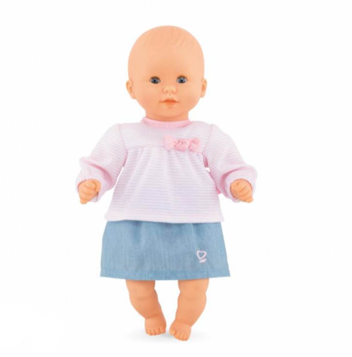 Corolle Baby Doll Top & Skirt for 12" Doll