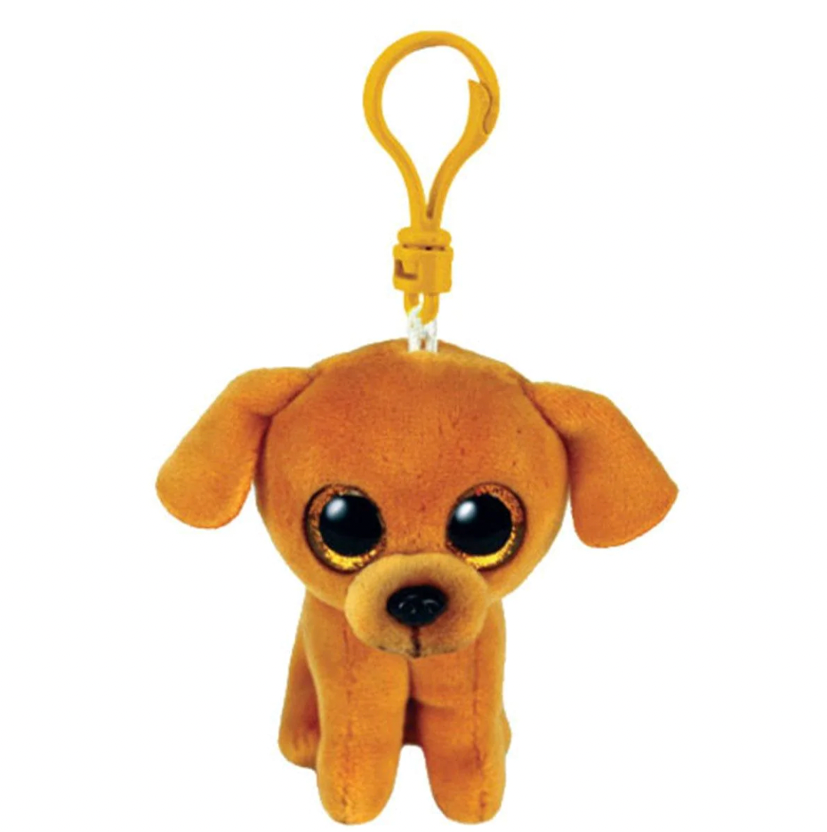 Ty Beanie Boos ZuZu the Tan Dog 5" Plush Clip