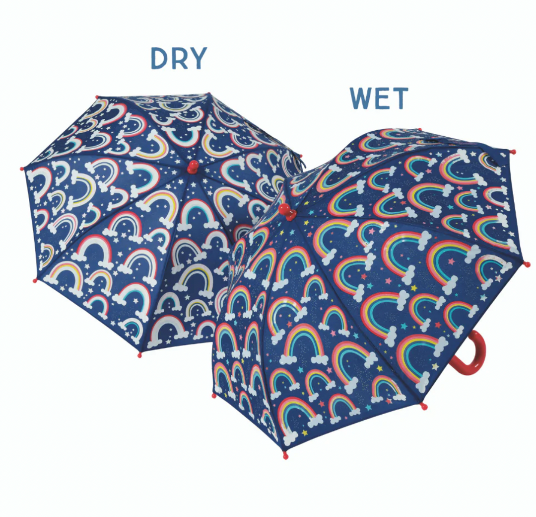 Colour Changing Rainbow Repeat Umbrella