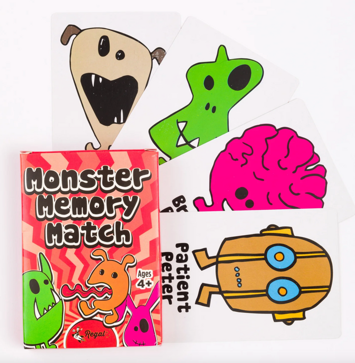 Monster Memory Match Classic Card Game