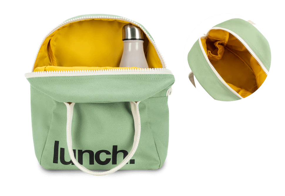 Fluf Moss Zipper Lunch Bag