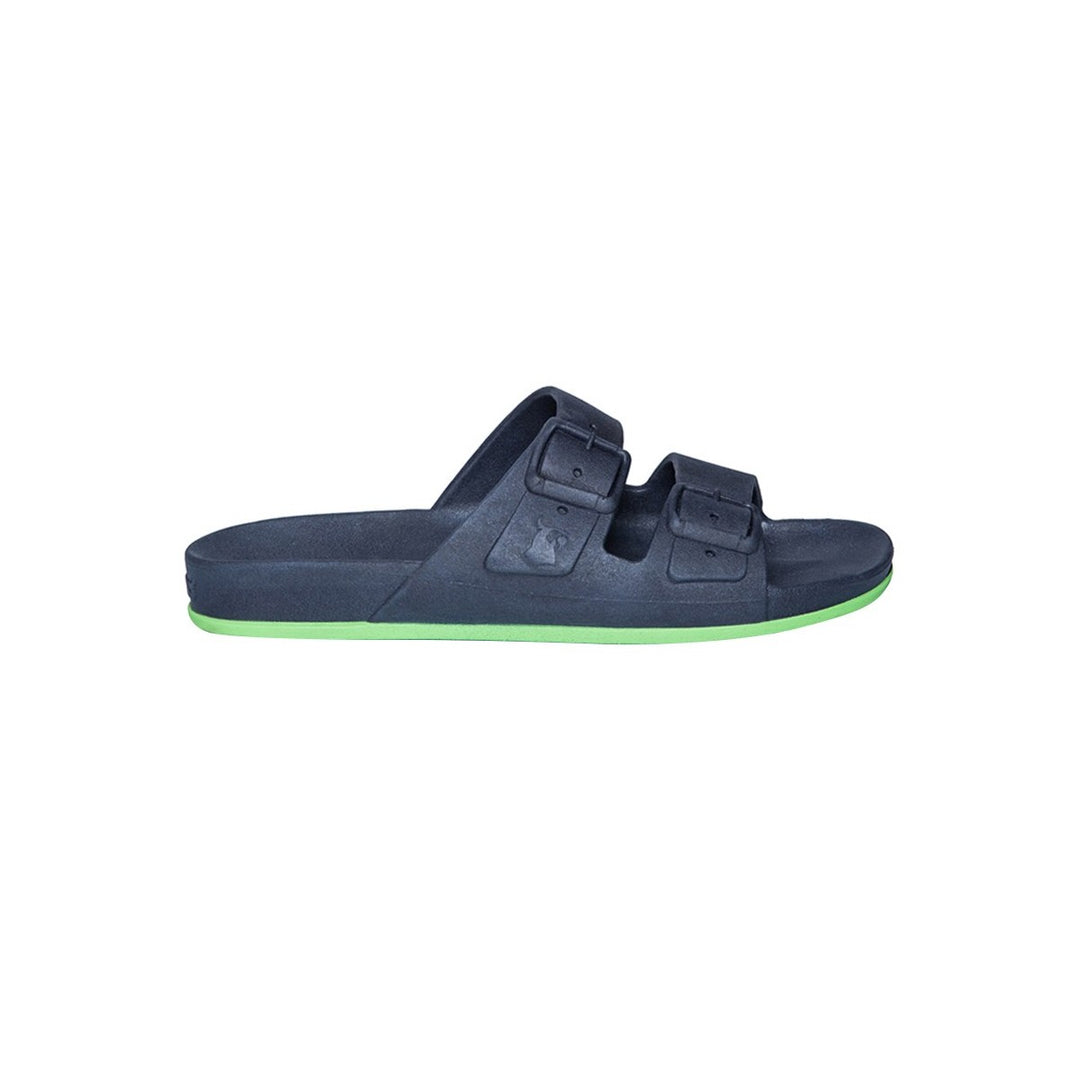 Cacatoes Brasilia - Navy Green Fluo Scented Sandals - Baby FINAL SALE