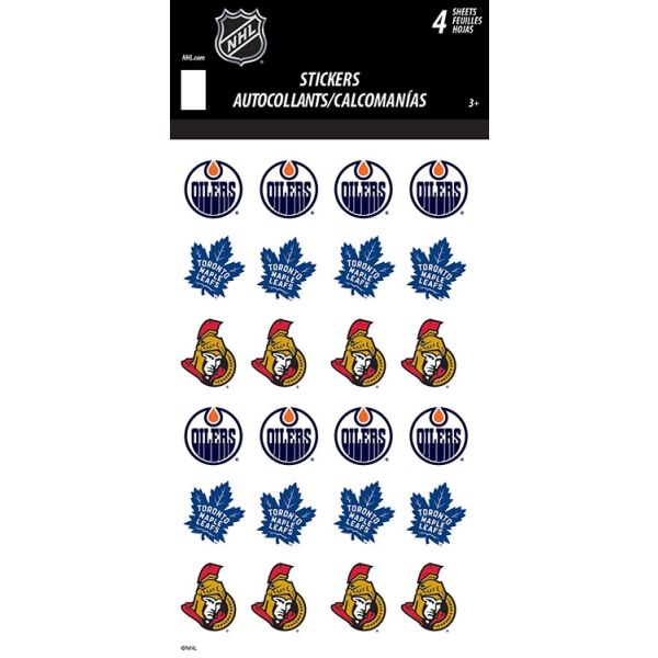 NHL Variety Stickers